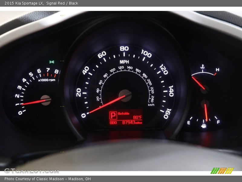  2015 Sportage LX LX Gauges
