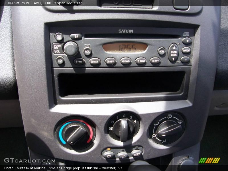 Chili Pepper Red / Tan 2004 Saturn VUE AWD