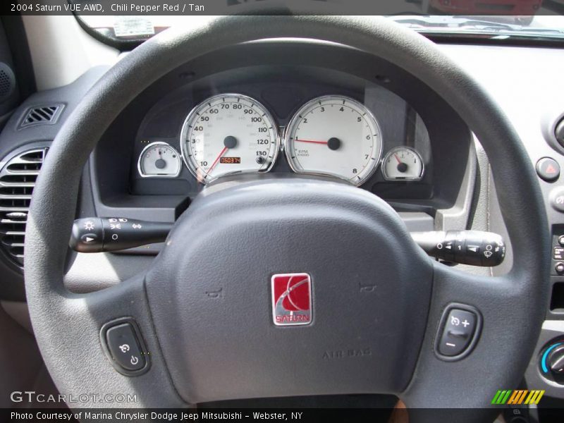 Chili Pepper Red / Tan 2004 Saturn VUE AWD