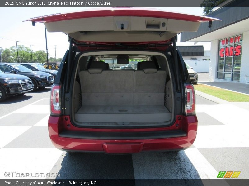 Crystal Red Tintcoat / Cocoa/Dune 2015 GMC Yukon SLT