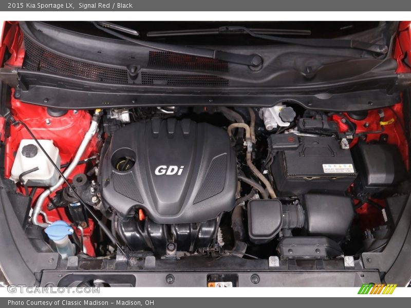  2015 Sportage LX Engine - 2.4 Liter GDI DOHC 16-Valve CVVT 4 Cylinder