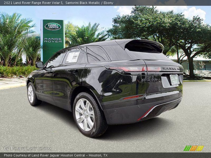 Santorini Black Metallic / Ebony 2021 Land Rover Range Rover Velar S