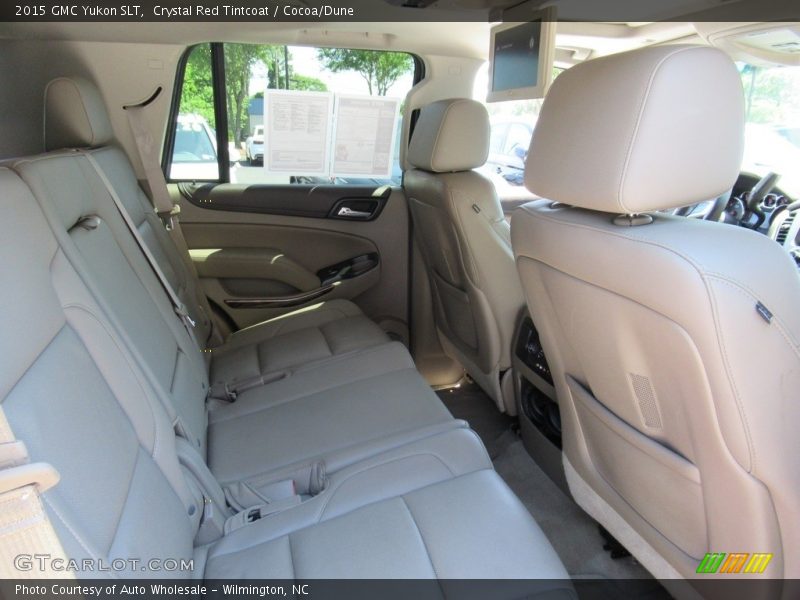Crystal Red Tintcoat / Cocoa/Dune 2015 GMC Yukon SLT