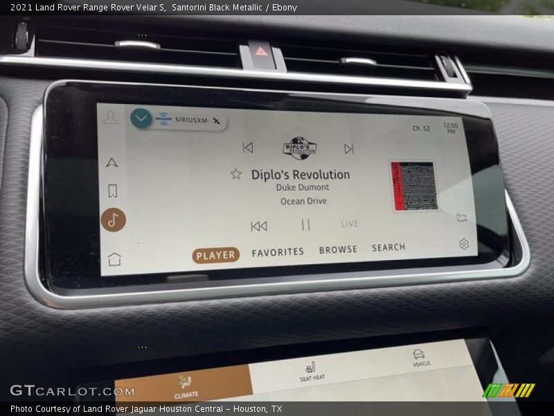 Santorini Black Metallic / Ebony 2021 Land Rover Range Rover Velar S