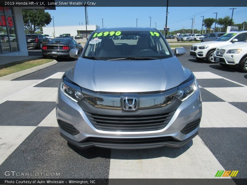 Lunar Silver Metallic / Gray 2019 Honda HR-V LX