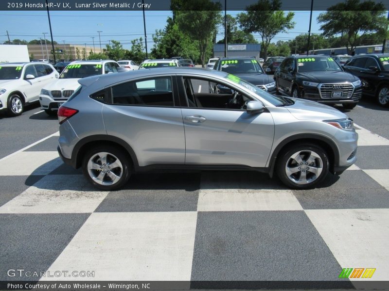Lunar Silver Metallic / Gray 2019 Honda HR-V LX