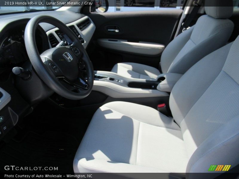 Lunar Silver Metallic / Gray 2019 Honda HR-V LX