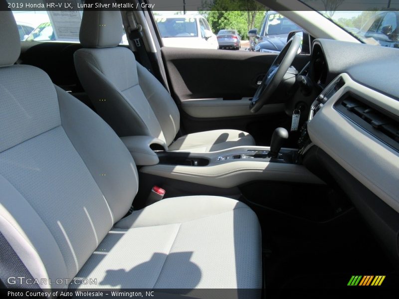 Lunar Silver Metallic / Gray 2019 Honda HR-V LX