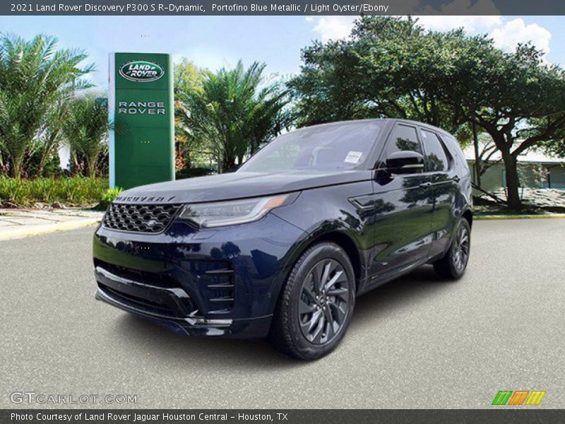 Portofino Blue Metallic / Light Oyster/Ebony 2021 Land Rover Discovery P300 S R-Dynamic