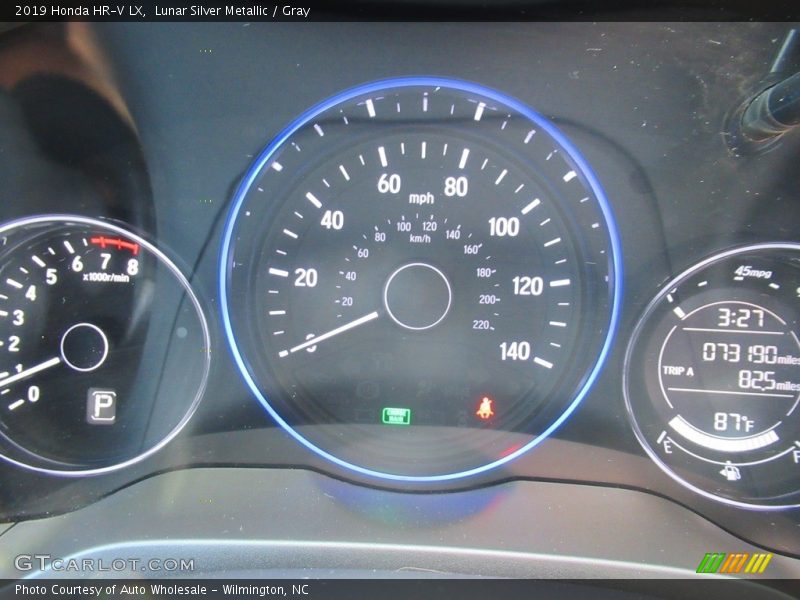 Lunar Silver Metallic / Gray 2019 Honda HR-V LX