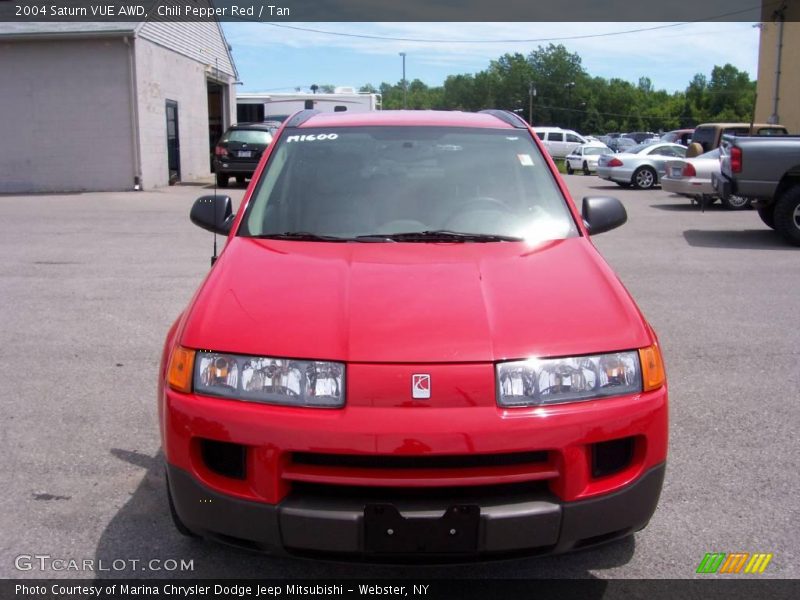 Chili Pepper Red / Tan 2004 Saturn VUE AWD