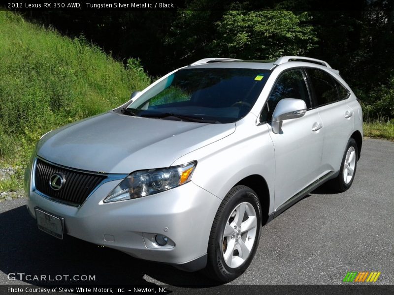 Tungsten Silver Metallic / Black 2012 Lexus RX 350 AWD