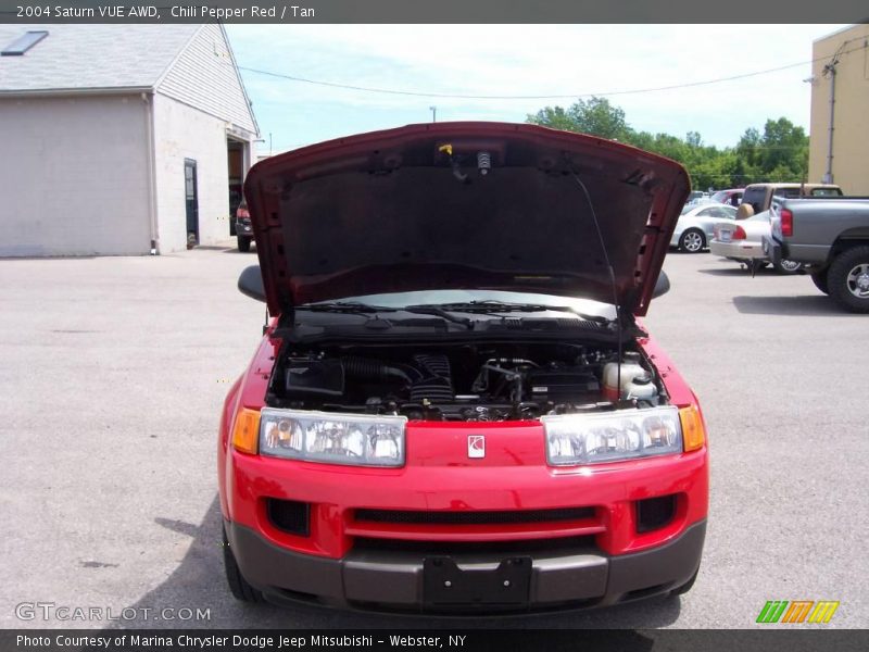 Chili Pepper Red / Tan 2004 Saturn VUE AWD