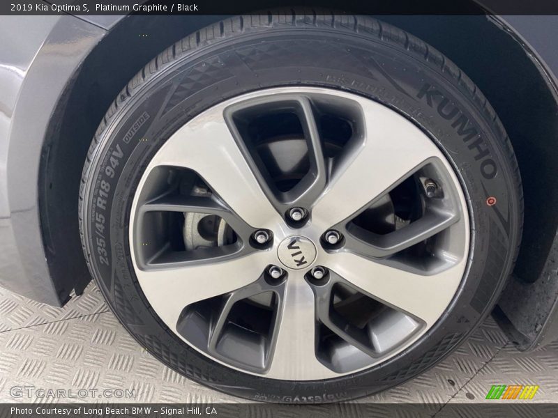 Platinum Graphite / Black 2019 Kia Optima S
