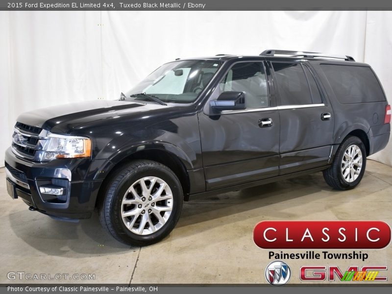 Tuxedo Black Metallic / Ebony 2015 Ford Expedition EL Limited 4x4