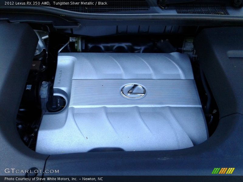 Tungsten Silver Metallic / Black 2012 Lexus RX 350 AWD