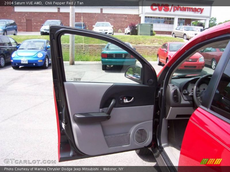 Chili Pepper Red / Tan 2004 Saturn VUE AWD