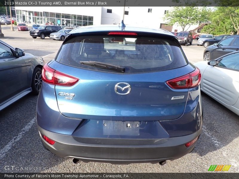 Eternal Blue Mica / Black 2019 Mazda CX-3 Touring AWD