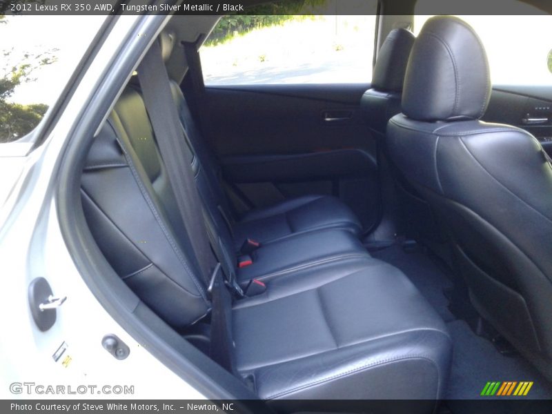 Tungsten Silver Metallic / Black 2012 Lexus RX 350 AWD