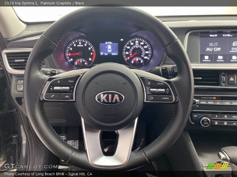 Platinum Graphite / Black 2019 Kia Optima S