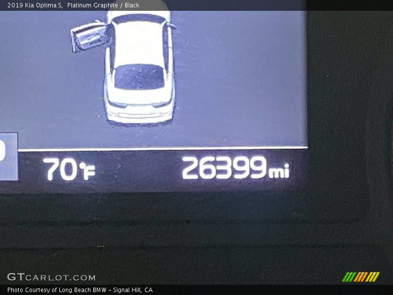 Platinum Graphite / Black 2019 Kia Optima S