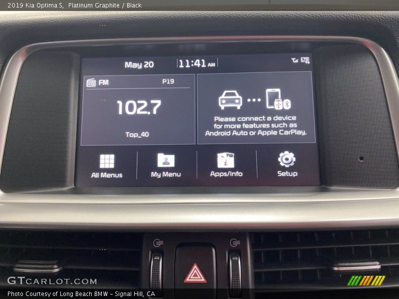 Platinum Graphite / Black 2019 Kia Optima S