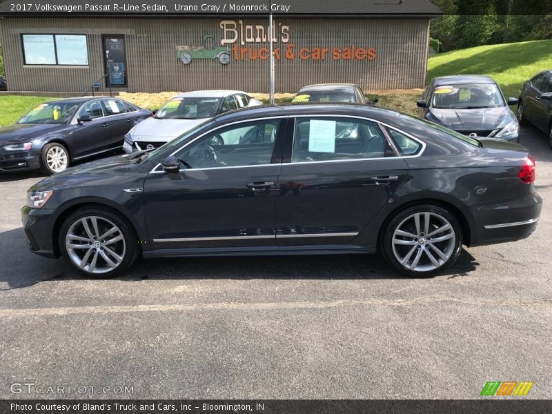 Urano Gray / Moonrock Gray 2017 Volkswagen Passat R-Line Sedan