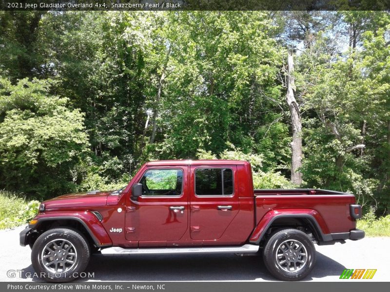  2021 Gladiator Overland 4x4 Snazzberry Pearl