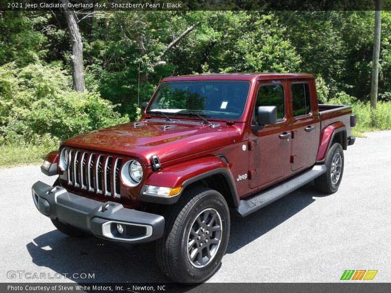 Snazzberry Pearl / Black 2021 Jeep Gladiator Overland 4x4