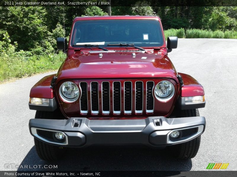 Snazzberry Pearl / Black 2021 Jeep Gladiator Overland 4x4