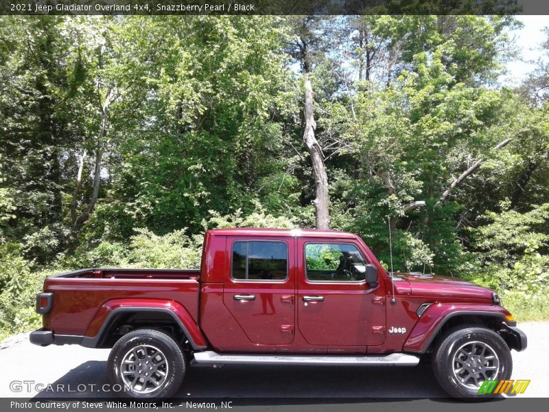  2021 Gladiator Overland 4x4 Snazzberry Pearl