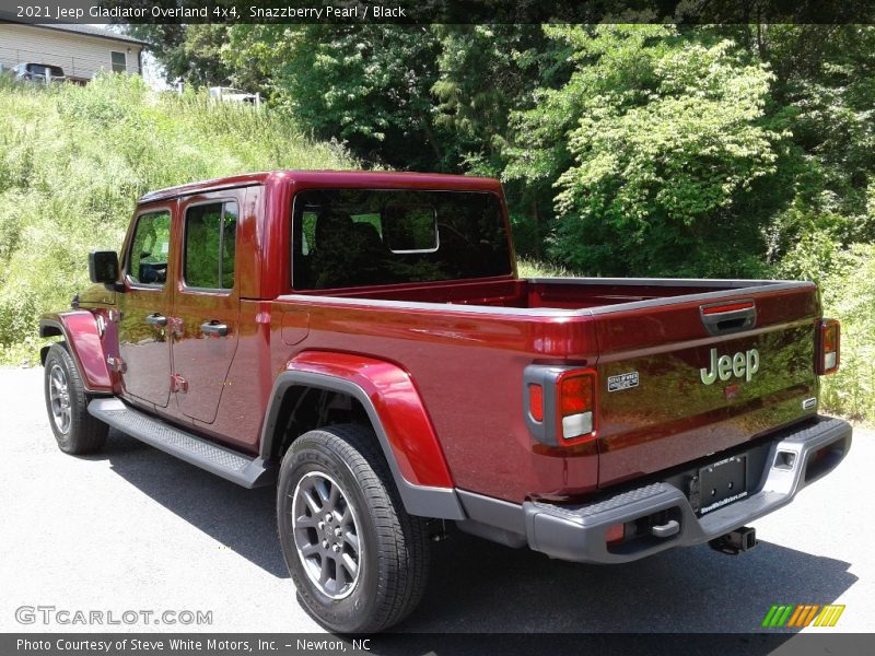 Snazzberry Pearl / Black 2021 Jeep Gladiator Overland 4x4