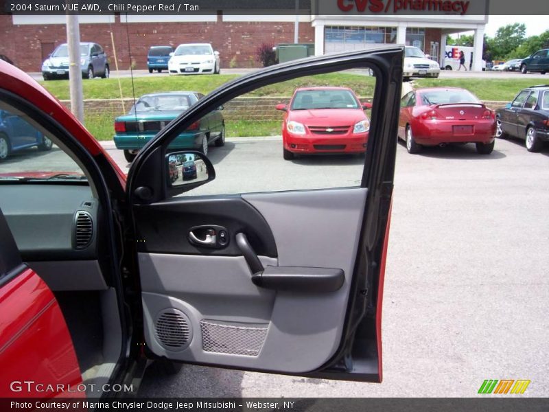 Chili Pepper Red / Tan 2004 Saturn VUE AWD