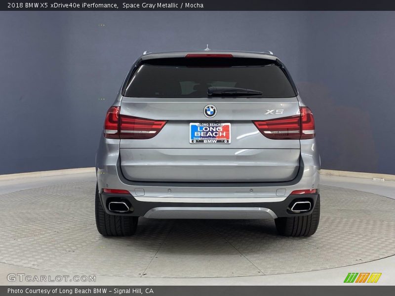 Space Gray Metallic / Mocha 2018 BMW X5 xDrive40e iPerfomance