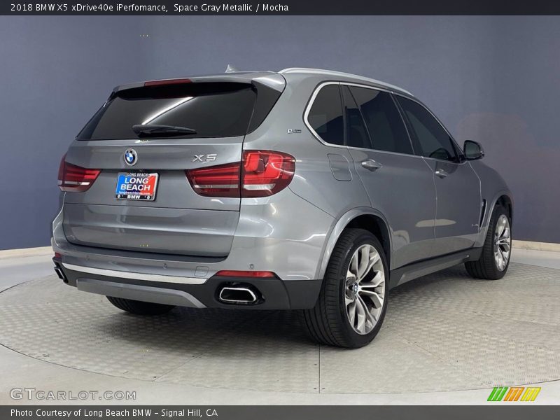 Space Gray Metallic / Mocha 2018 BMW X5 xDrive40e iPerfomance