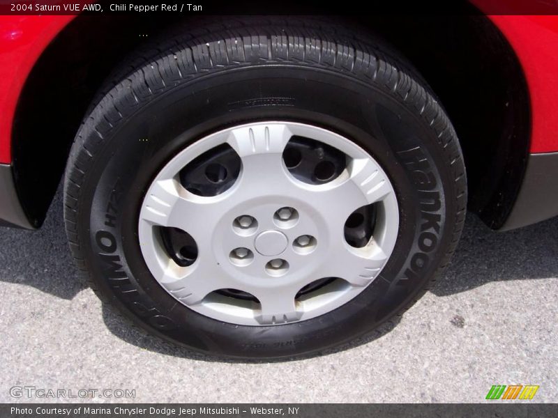 Chili Pepper Red / Tan 2004 Saturn VUE AWD