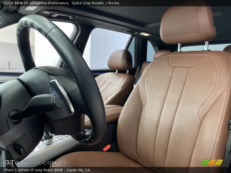 Space Gray Metallic / Mocha 2018 BMW X5 xDrive40e iPerfomance