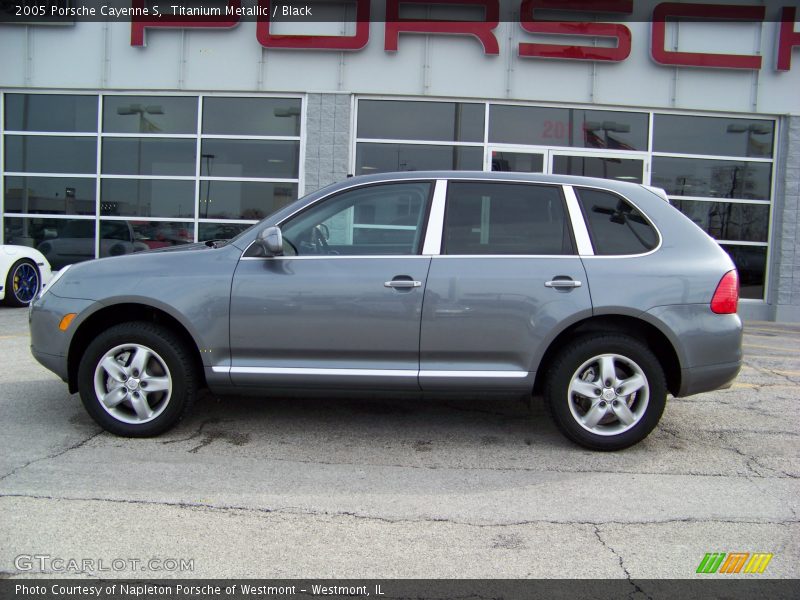 Titanium Metallic / Black 2005 Porsche Cayenne S