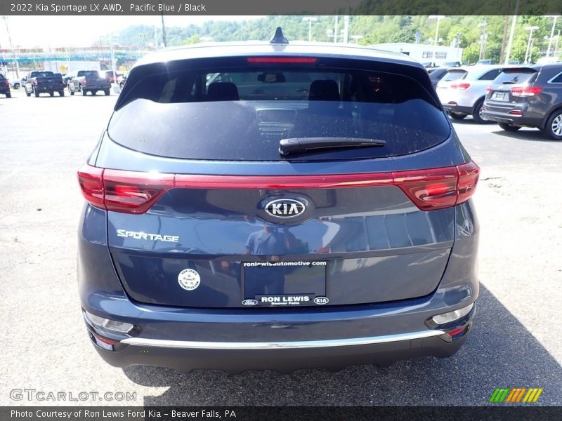 Pacific Blue / Black 2022 Kia Sportage LX AWD