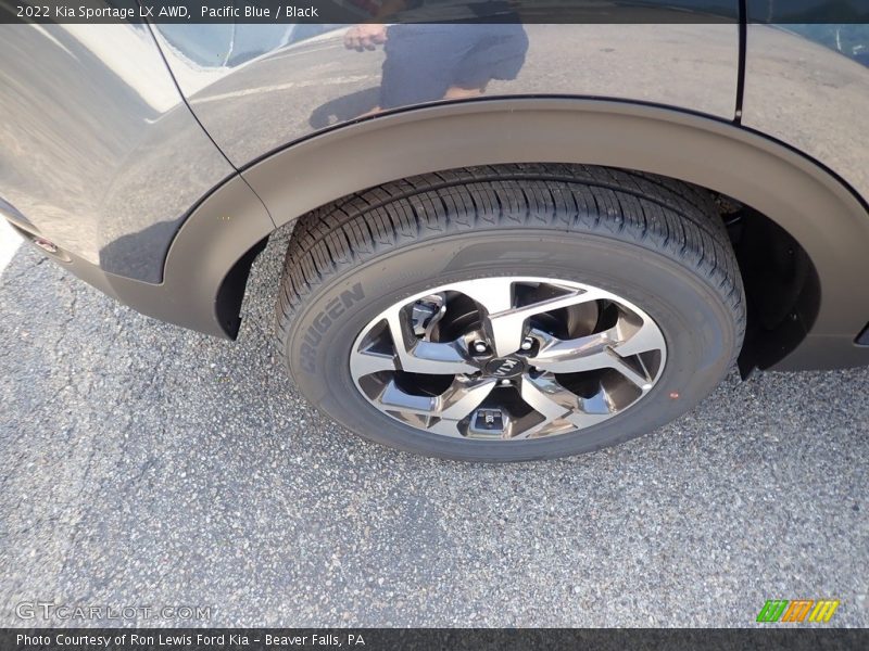 Pacific Blue / Black 2022 Kia Sportage LX AWD