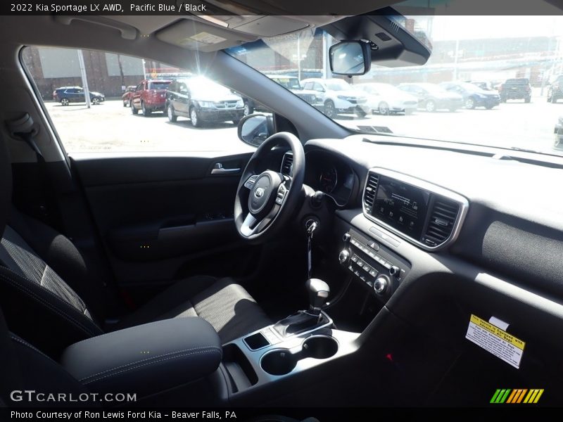 Pacific Blue / Black 2022 Kia Sportage LX AWD