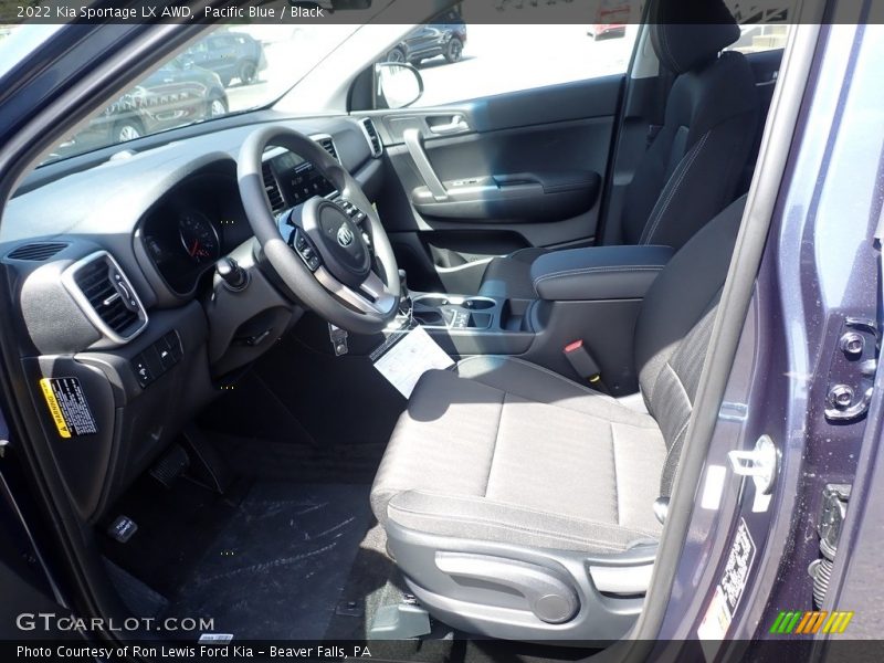 Pacific Blue / Black 2022 Kia Sportage LX AWD