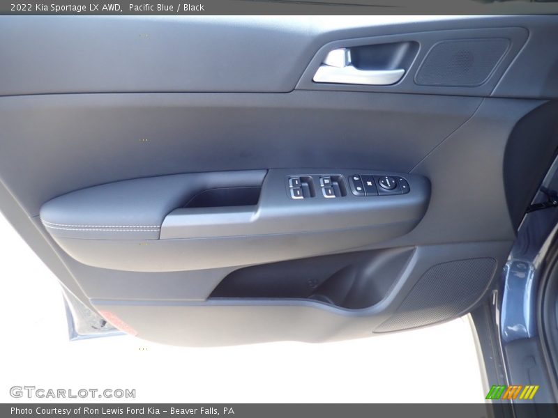 Pacific Blue / Black 2022 Kia Sportage LX AWD
