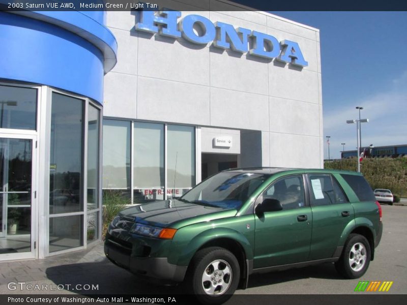 Medium Green / Light Tan 2003 Saturn VUE AWD