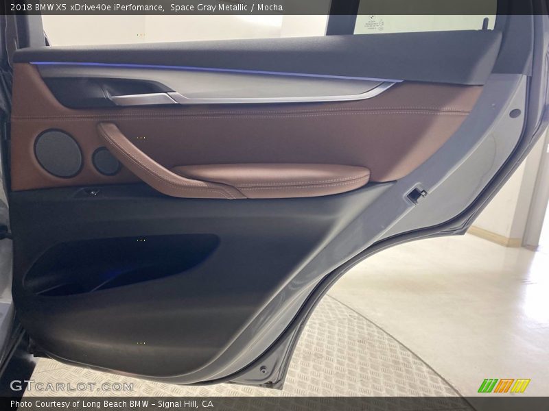 Space Gray Metallic / Mocha 2018 BMW X5 xDrive40e iPerfomance