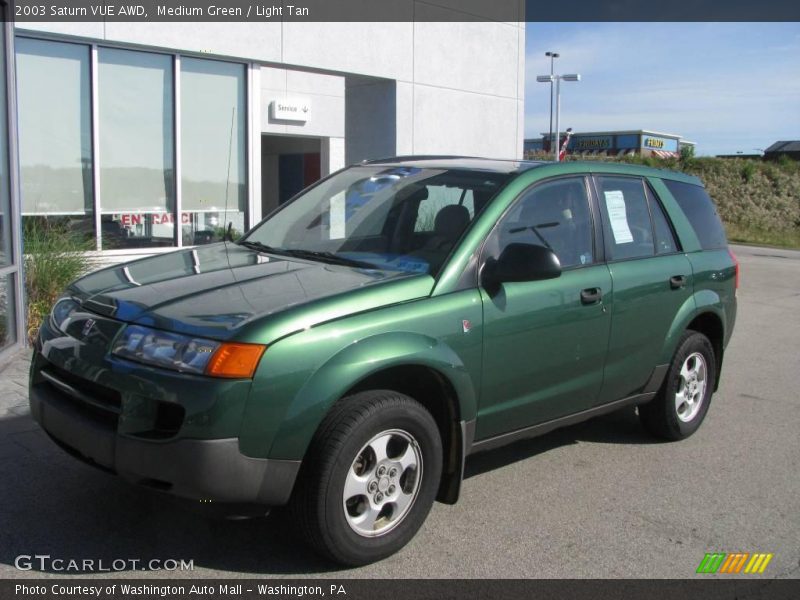 Medium Green / Light Tan 2003 Saturn VUE AWD
