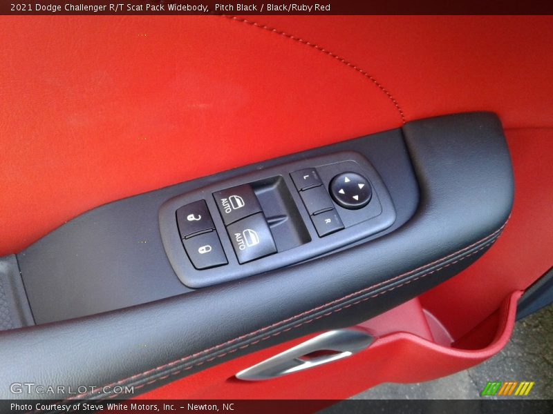 Controls of 2021 Challenger R/T Scat Pack Widebody