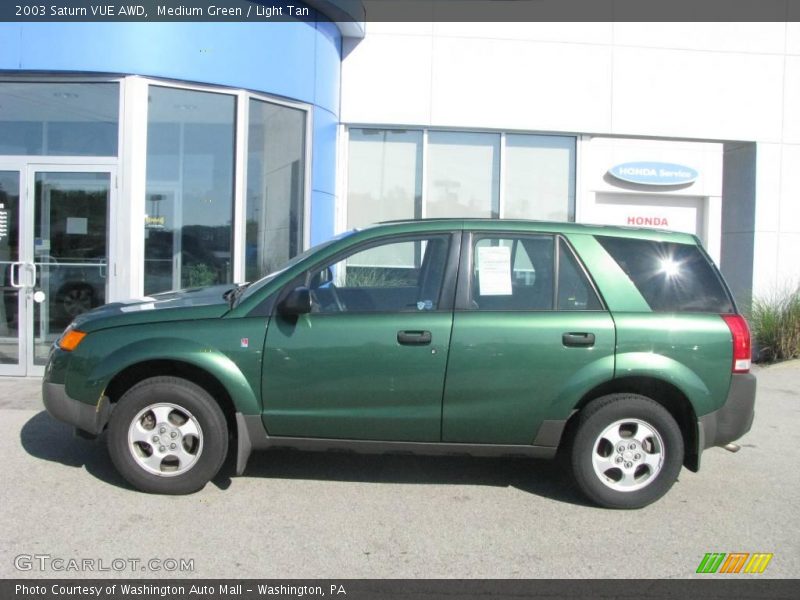 Medium Green / Light Tan 2003 Saturn VUE AWD