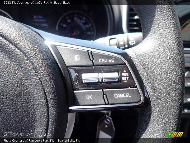 Pacific Blue / Black 2022 Kia Sportage LX AWD