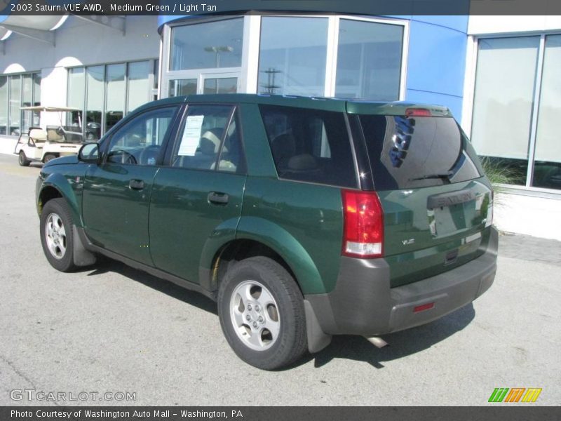 Medium Green / Light Tan 2003 Saturn VUE AWD